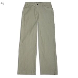 City Sleek wide leg cropped pant